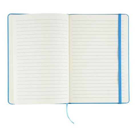 Carnet A5 avec couverture en rPET PU Eamon rouge