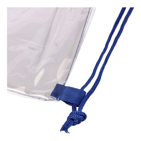 Sac à dos transparent bleu cobalt