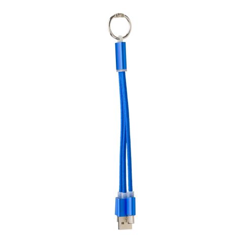 Porte-clés avec câbles argent
