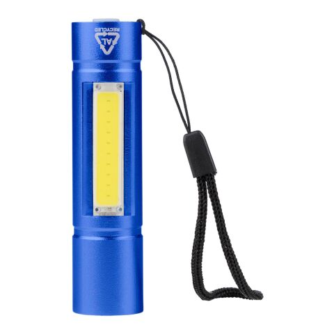 Lampe de poche COB en aluminium recyclé Sami rouge