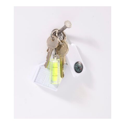 Porte-clés en plastique neutre