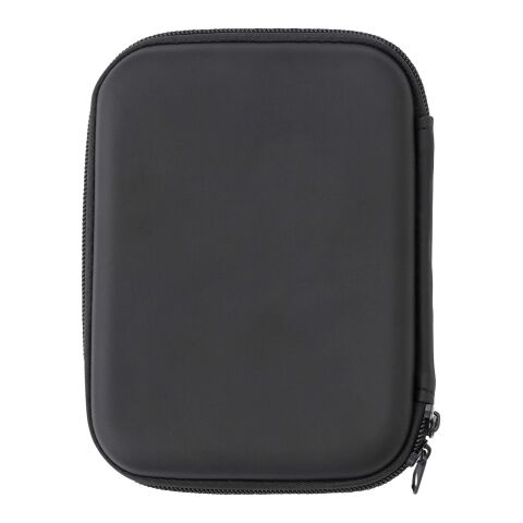 Boîte à outils de 23 pièces dans un étui zippé en PU. noir