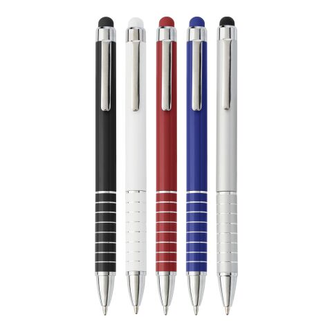 Stylo bille twist en aluminium. bleu cobalt | sans marquage | non disponible | non disponible