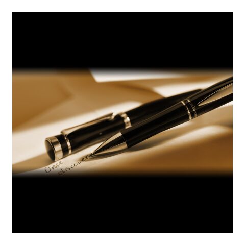 Stylo bille Charles Dickens® Rochester noir | sans marquage | non disponible | non disponible