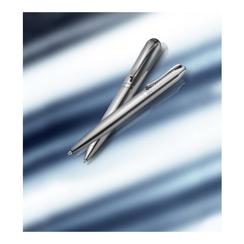 Stylo bille Charles Dickens® Oliver argent | sans marquage | non disponible | non disponible