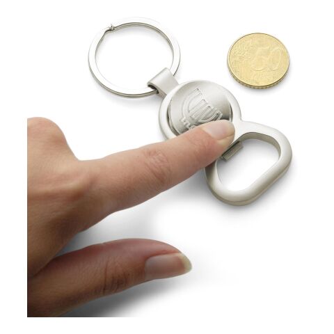 Porte-clés décapsuleur argent | sans marquage | non disponible | non disponible