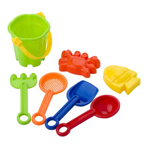 Seau de plage aux couleurs vives. multicolore | sans marquage | non disponible | non disponible