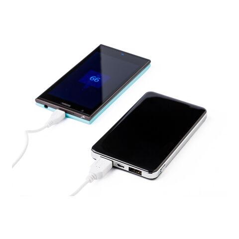 Power Bank en ABS équipé d&#039;une batterie Li-polymère noir | sans marquage | non disponible | non disponible