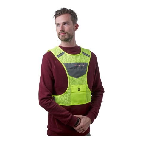 Gilet en maille réfléchissant jaune | sans marquage | non disponible | non disponible