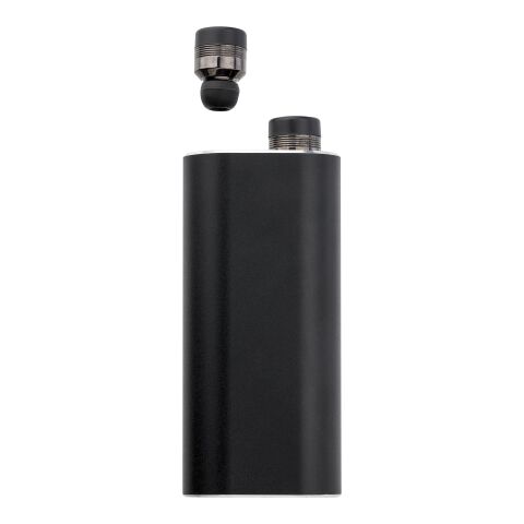 Power Bank muni d&#039;oreillettes noir | sans marquage | non disponible | non disponible