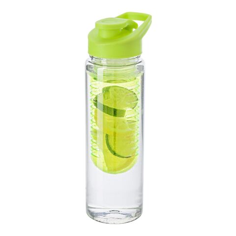 Bouteille infuseur fruits et couvercle à clapet - 700 ml vert lime | sans marquage | non disponible | non disponible