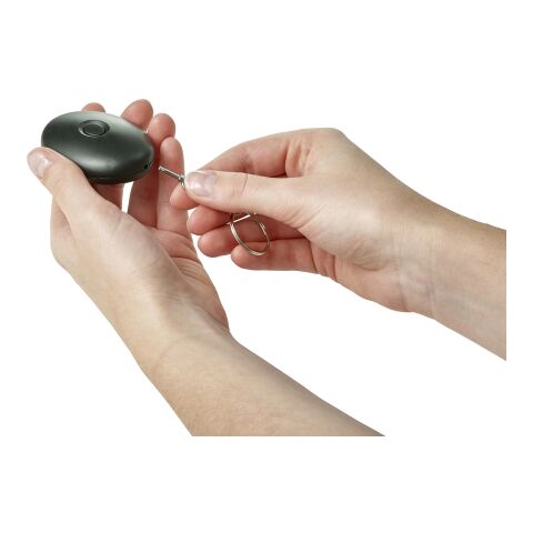 Porte-clés anti-agression blanc | sans marquage | non disponible | non disponible