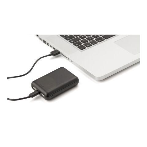 Chargeur en ABS, 10 000 mAh noir | sans marquage | non disponible | non disponible