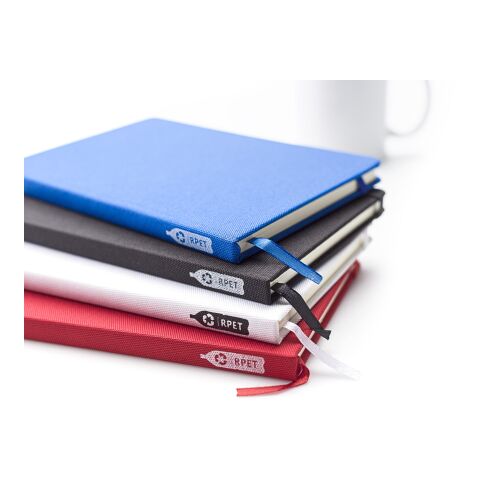 Carnet A5 en rPET blanc | sans marquage | non disponible | non disponible