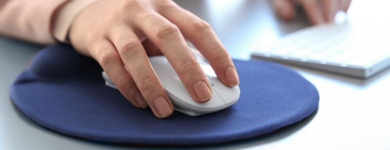 tapis de souris publicitaire