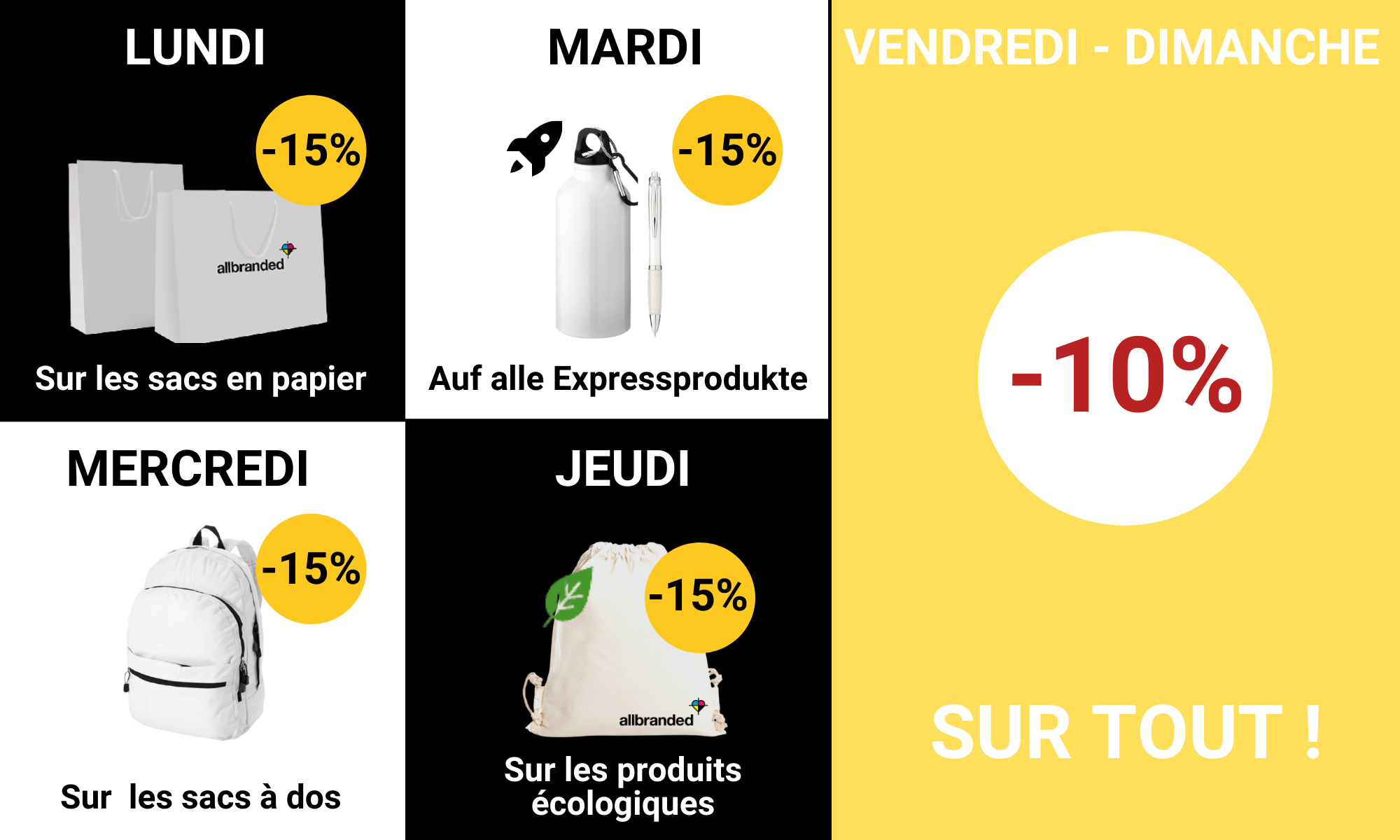 programme de la Black Week 2021