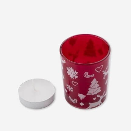 Bougies de Noël comme goodie entreprise