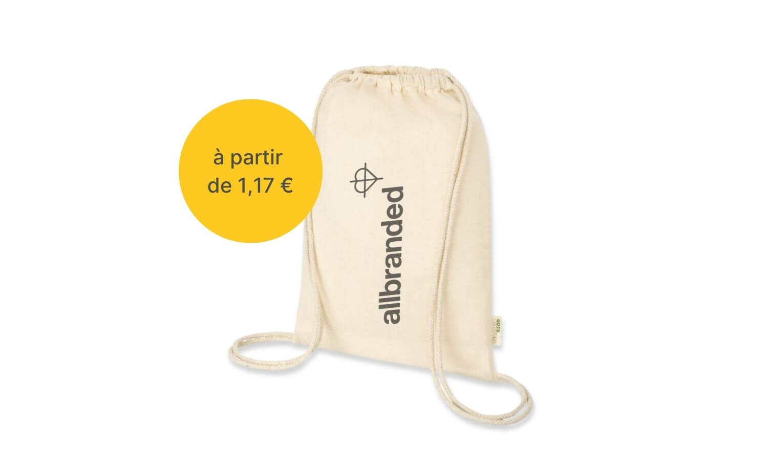 cadeau écologique de Noël - sac à cordon