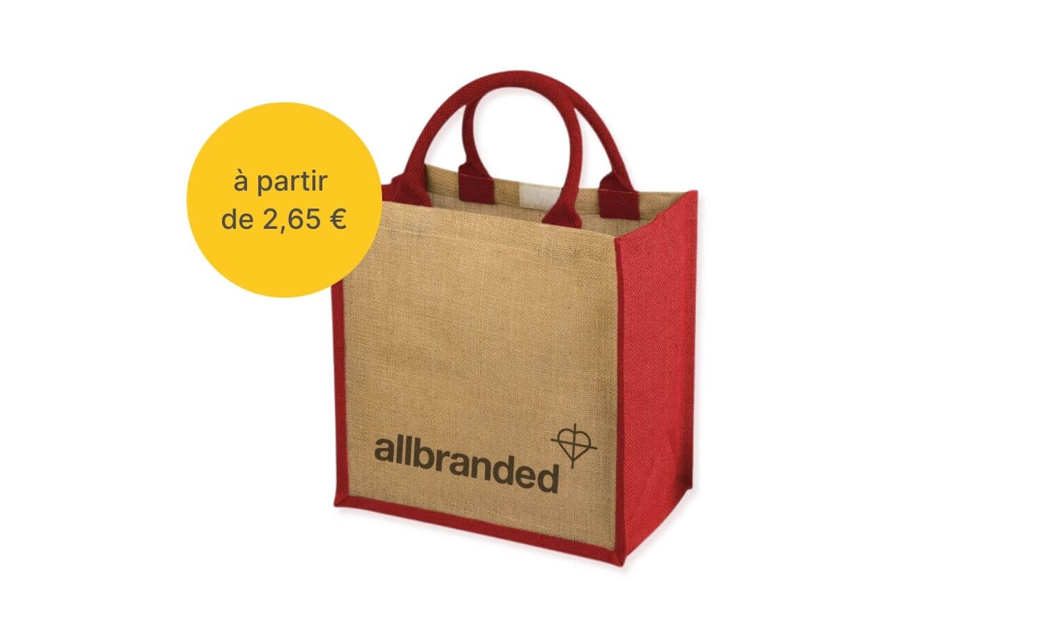 cadeau écologique de Noël - sac en jute